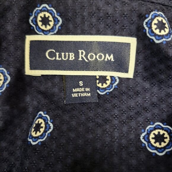 MEN'S Clubroom Woven Shirt.  Size Small New With Tags $59 - Picture 7 of 8